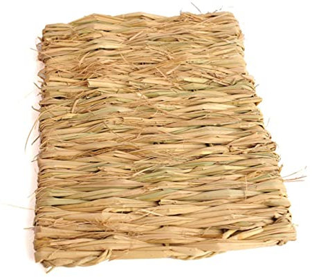 BESPORTBLE 3piezas Pack Alfombrilla De Hierba para Tapete Masticable Edible para Conejos y Roedores para Jaulas y