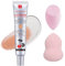 CC Crema alla Centella, Dull Correct Crema Viso Illuminante, Idratante, Lunga Durata e Adattabile al Tono, Include 2 Spugnette per un Trucco Perfetto, Adatto a Tutti i Tipi di Pelle (#1, 45ml)