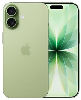 Apple iPhone 17 256 GB: 6,3 Display mit ProMotion, A19 Chip, Center Stage Frontkamera für Smarte Gruppenselfies, Verbesserte Kratzfestigkeit, Batterie für den ganzen Tag; Salbei