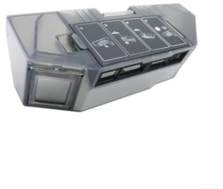Eawfgtuw Cubo de polvo de repuesto para aspiradora, cubo de basura de repuesto para X40, para X40 Pro, S30 Ultra Robot Aspirador, caja de polvo de plástico