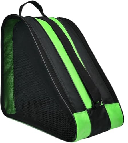 Keuyeo Rollschuhtaschen, Atmungsaktive Aufbewahrungstasche Für Schlittschuhe, Tragetaschen Für Eiskunstlaufschuhe, Rollschuhzubehör Für Damen, Herren Und Kinder