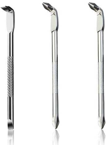 3Pcs Offset Screwdriver Set, S2 Steel L-Type Double Head Offset Magnetic Right Angle Screwdriver with Phillips Slotted 90 Degree Flexible Flat Head for Tight Space Operation