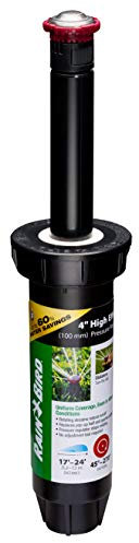 Rain Bird, 22SAPROPR, Druckregulierungseinheit (PRS), hocheffizienter Profi-Rotationssprinkler, handverstellbares 45°- 270°-Raster, 5,18 m - 7,31 m Sprühabstand, 10,2 cm Sprühhöhe