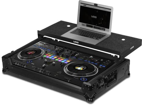 UDG Ultimate Flightcase Pioneer DDJ-REV7 Plus Laptop, Schwarz (U91077BL)