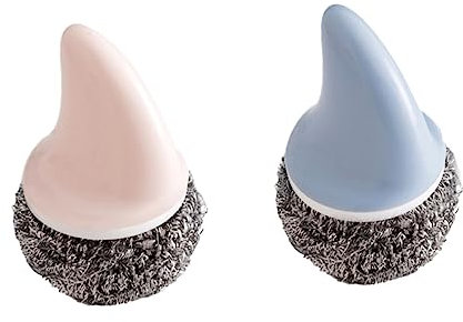 LALAFINA 2stücke Küchenreinigungsbürste Für Topf Küche Und Geschirr Handreinigungsbürste Aus Hochwertigem Material Zum Entfernen Von Schmutz Fett Und Ruß Einfach Und Praktisch Anwendung