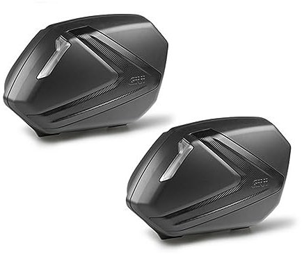 GIVI V37 - Seitenkoffer-Satz Monokey® SIDE Tech, schwarz/carbon/transparent