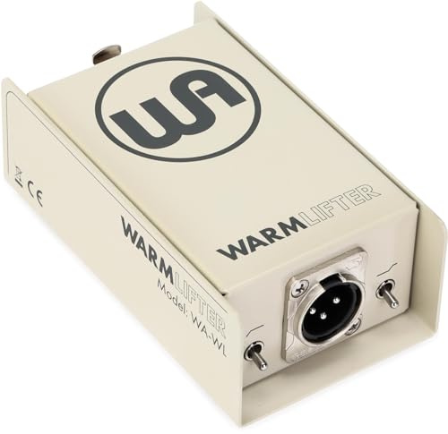 Warm Audio - Warm Lifter Inline-Mikrofonvorverstärker - 26 dB analoger Gain, für dynamische Mikrofone und Bändchenmikrofone, 100-Hz-Hochpassfilter, 3-kHz-Anhebung