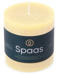 Spaas Candela pilastro in stile rustico 70/70 mm 25 ore, avorio