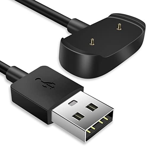 AXFEE Ladegerät (2-polig, 14 mm), USB Ladekabel Kabel, Ersatzuhr-Ladeadapter Kompatibel mit Amazfit-Armband, Smartwatch-Ladekabel, kompatibel mit Amazfit GTR 2、GTR 2e、GTS 2、GTS 2e、GTS2/GTS4 Mini
