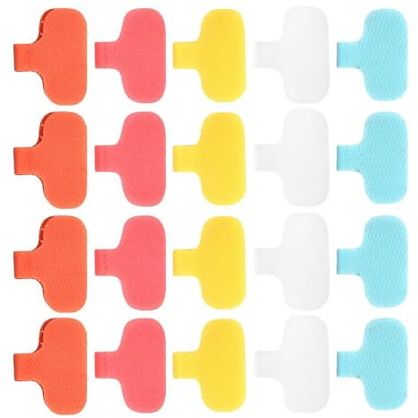 Etiquetas Para Cables Reutilizables Escribibles Colores Surtidos