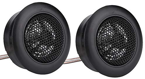 Xixian Paire de Mini Haut-parleurs Dôme 12 V 120 W pour Voiture, Tweeter Puissant, capacité Audio Professionnelle, Câblage en Cuivre Pur, Format Compact, Installation Facile,