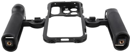 Pretfy Stabilizzatore per Fotocamera Portatile per Telefono con Supporti Scarpe Fredde, Integrazione Perfetta la Registrazione Video di, Ideale Vlogger (#1)