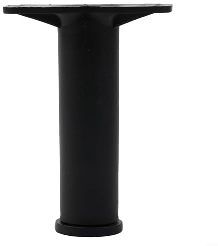 Volakebeing Adjustable Telescopic Furniture Height Booster Bracket, Lasting Plastic Steel Bed Beam Support Fixer, Black, 13-37 cm Range(20-37cm)