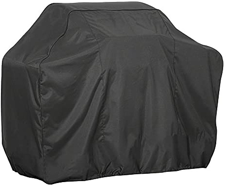 BBQ grillskydd slitstark 210D Oxford-duk vattentät dammsäker rip- grill elektrisk kol med justerbar botten dragsko lätt vikbar för daglig användning under säsongen