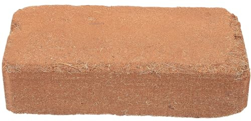 DECOMELODY Bloc de Terreau Expansif Organique pour Plantes D'intérieur et Extérieur, Brique Compressée de 650g en Fibre Végétale, Terreau Nutritif pour Succulentes, Cactus et Semis,