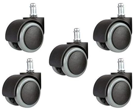 YIOVVOM Wheels for Chair, 11mm Universal Rollers for Office & Gaming Chairs, BIFMA & RoHS Certified