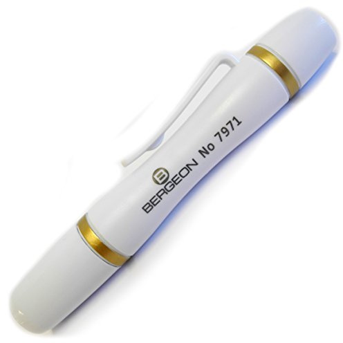 Bergeon 7971 – Glasstift, synthetisch, zur Reinigung von Uhren und Schmuck, mit rundem Ende, modern, Modern