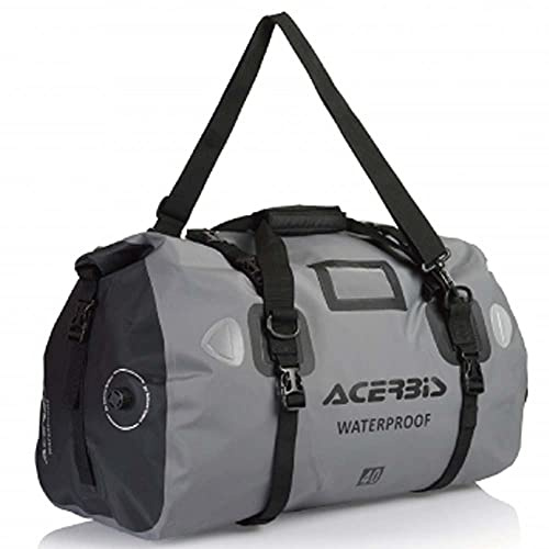 Acerbis X-Water 40L orizzontale, Unisex, Black-Grey, Grigio Nero