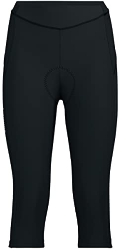 VAUDE Women's Advanced 3/4 Pants IV - Fahrradhose Damen 3/4 mit Polster