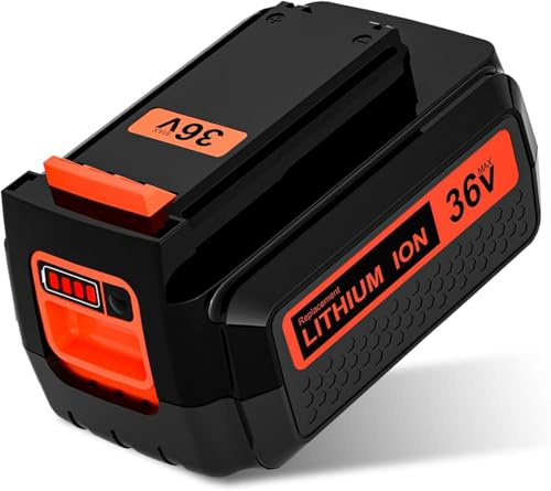 Moticett für Black Decker 36V Akku 2.5Ah LBX2540 Ersatz für Black Decker Akku LBX1540 LBX36 LST136W LBX2040 LST540 LCS1240 BL20362-XJ und mit LED Display