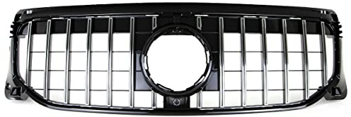 Kühlergrill Chrom Komplett kompatibel für Mercedes GLB-Klasse X247 ab 2019 ohne AMG Line auf Sport-Panamericana GT DM Autoteile 2852