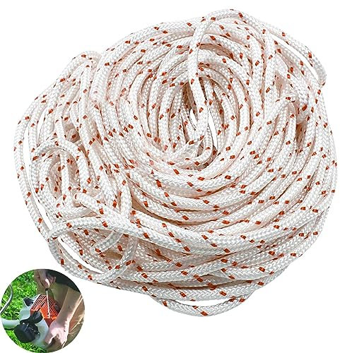 Starterseil, 10 Meters 4 mm Ersatz Starterseil, Kettensägen Rasenmäher Starterseil Schnur Ersatz Zubehör, Für Outdoor Ausrüstung, Für Fadentrimmer, Kettensägen, Rasenmäher, Unkrautvernichter