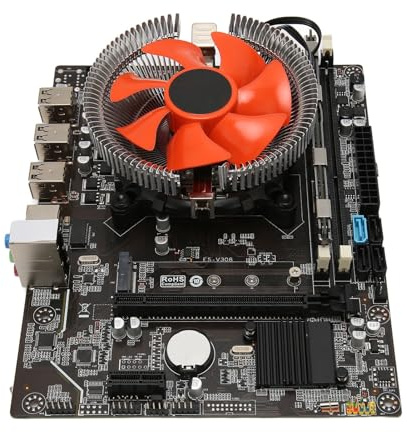 Jectse X79-Motherboard-Set mit E5 2420-CPU, 8 GB DDR3, 6 Kernen, 12 Threads, Dual-Kontrollleuchte für PC, Unterstützt M.2, Gigabit-LAN