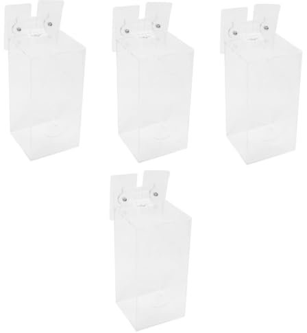 UKCOCO 4stücke Reusable Glove Dispenser Wandhalterung Für Handschuhe Praktischer Spender Mit Loch Für Küche Und Bad Aus Robustem Gefertigt Einfacher Zugriff Einweghandschuhe