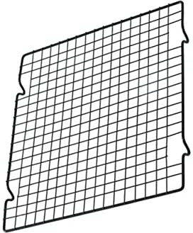 Garneck Refroidissement Pâtisserie Antiadhésive Acier Support Ventilé Résistant pour Gâteaux Biscuits Et Pâtisseries