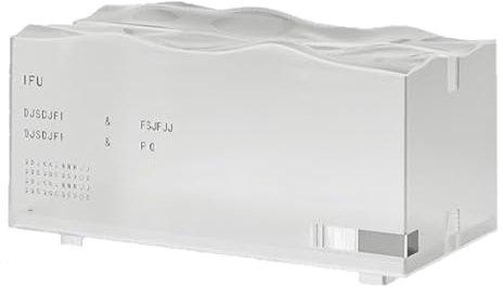 Soporte dispensador de pañuelos | Papel facial de escritorio | Caja dispensadora | Funda para servilleteros | Caja de cosméticos | Caja de pañuelos rectangular para el hogar, hotel, dormitorio, sala