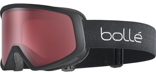 Bolle Bedrock Snow Goggles (Black Matte, Vermillon Cat 2)