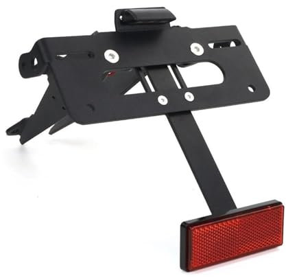 Motorrad Kennzeichen Halter Kennzeichenhalterhalterung Für Tr&iumph Für Speed ​​Triple 1200RS 1200RR 2021–2024, Motorrad-Heckschwanz-Ordentlicher Fender-Eliminator Motorrad Lizenz Kennzeichen Halter