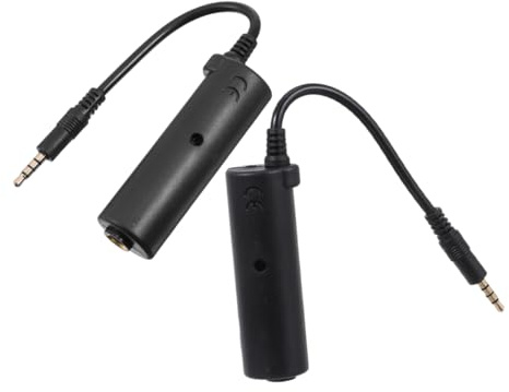 Milisten 2stücke Gitarren-audio-interface-adapter Gitarren Kompatibel Mit Bassgitarren Und Akustikgitarren Mit Usb-anschluss Für Gitarreneffekte Und Klangübertragung