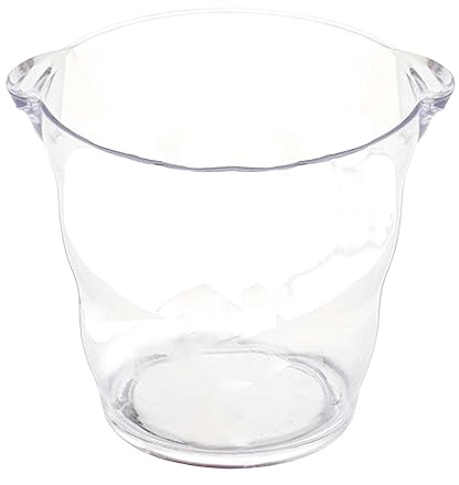 Cubo de hielo para fiestas Cubo de hielo Caja de almacenamiento transparente de alta capacidad Caja de almacenamiento impermeable Vino Cerveza Cóctel Cubo de hielo Enfriador portátil for bar restauran