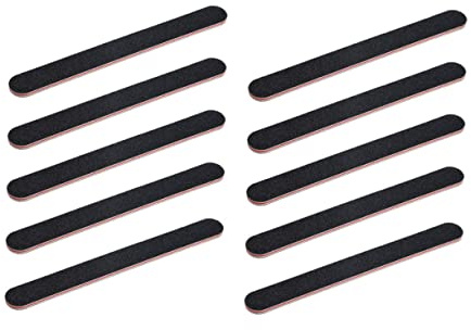 Mikinona Doppelseitige Nagelfeilen Und Schleifblöcke 10 Stück Langlebig Für Naturnägel Und Gelnägel Tragbar Und Waschbar Nagelpflege Für Finger Und Nagelstudio
