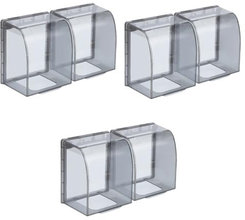 VILLCASE 3 Set Elettrica Autoadesivo Protezione Per Elegante E Pratico Facile Installazione Senza Residui 2 Pezzi*3