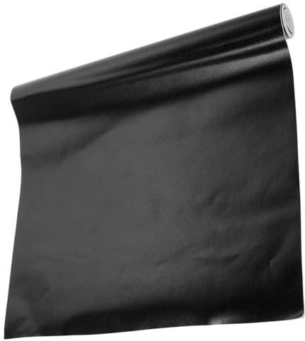 iplusmile Film Adhésif PVC Texturé Noir 30x100 Cm pour Tableau De Bord Voiture Film De Protection Intérieure Auto-adhésif Décoration Automobile