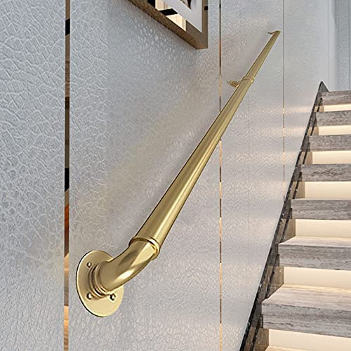 Moderna per scale interne, ringhiera in ferro battuto da 2,7 m, elegante maniglione di sicurezza per scale domestiche ed esterne, opzioni da 90 cm a 240 cm