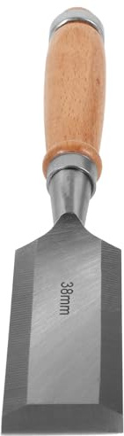 SOESFOUFU Scalpello di Metallo Multifunzione 38mm per Lavorazione Legno Impugnatura Ergonomica, Strumento per Intaglio e Scultura Manuale, Adatto per Falegnameria e Hobby di Precisione