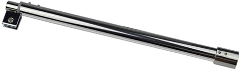 Viaoragiosa Barre de Support pour Paroi de Douch,Barre de Fixation paroi de Douche Extensible,Barre de Support Fixe en Verre,Stabilisateur de Douche rétractable,réglable,pour Panneaux de Baignoire