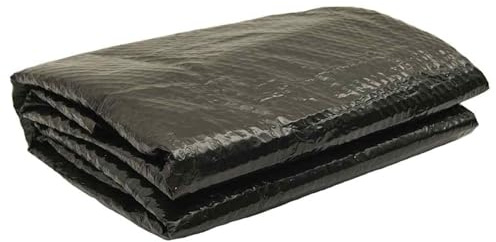Fasba Cubierta Solar Piscina Eleva Temp. Agua 417cm Negro PE 110 Micrómetros
