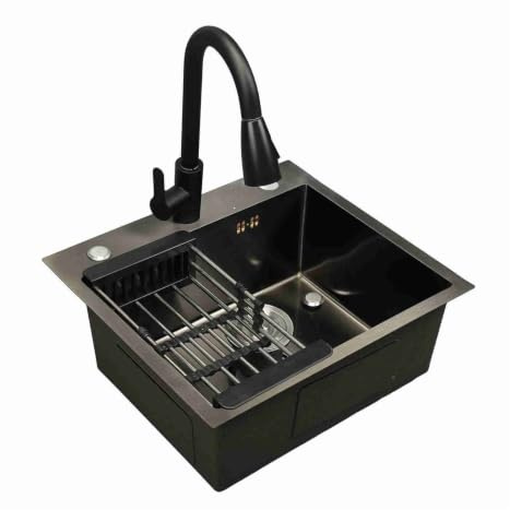 Lavello Da Cucina Sottopiano Tecnologia Facile Pulire Lavabo In Acciaio Inossidabile Con Rubinetto For Lavare Le Verdure Facile Da Pulire E Da Mantenere