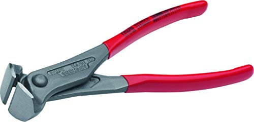 NWS 131-12-200-SB End Cutting Nipper, Silver/Red