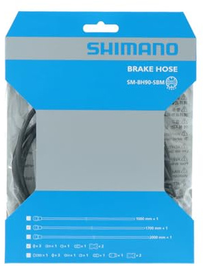 SHIMANO - Bremszug 1700mm Schwarz-SM-BH90-SBM