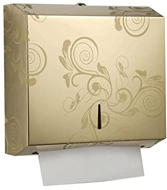 Wandmontierter Papierhandtuchspender aus Edelstahl mit Schloss, kommerzieller Handtuchspender für Badezimmer, Küche, Hotel, Büro