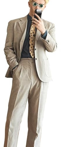 CR ROLECOS Nanami Kento Oberschule Cosplay-Kostüm aus dem Anime, Halloween-Kostüm Anime Männer Fasching Karneval Party-Outfits S mit Perücke M