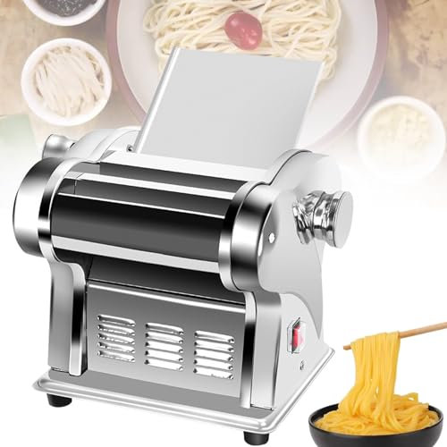 Macchina per la pasta elettrica professionale, pastaio Pasta Dough Spaghetti rullo pressatura macchina in acciaio inox,3cuts
