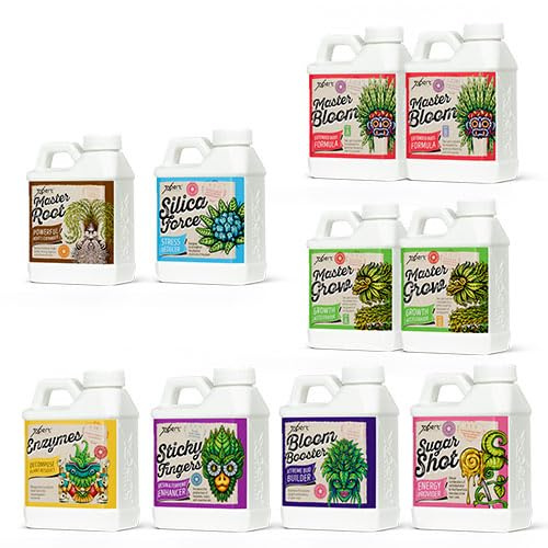 Gamme complète d'engrais liquides pour plantes d'intérieur/extérieur Xpert Nutrients | Paquets de 250 ml pour une croissance rapide et une floraison explosive (MASTER PACK)