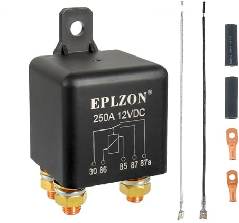 EPLZON 12VDC 250A 5 pin SPST RL/180 ZL180 Trabajo Pesado Relés para Barco Camión Motor Automoción de Arranque Carro Barco Motor