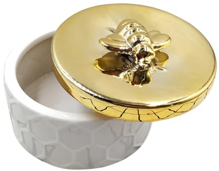 Homoyoyo Boîte Boîte De Rangement En Céramique Tiroir Compartiment Corbeille Bijoux Porte-couverts Titulaire Coutellerie Porte-bibelots Conteneur De Stockage De Bibelots